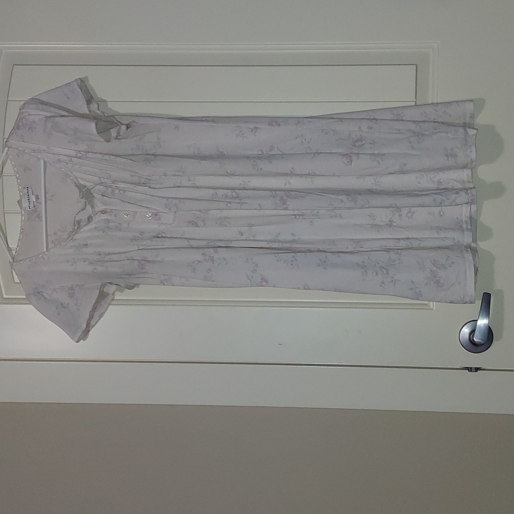 Floral short night dress